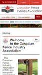 Mobile Screenshot of cfia.ca